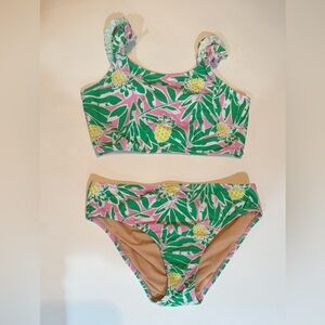 J-Crew Girls Ruffle Strap Bikini